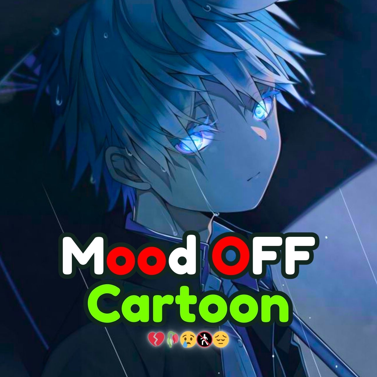 Cartoon Boy Mood Off DP for WhatsApp, FB & Instagram 2026